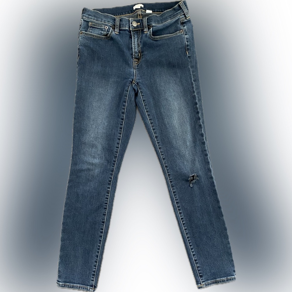 J. Crew Stretch Skinny Jeans - Size 27/4 - EUC